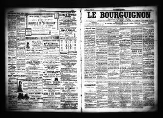 3 vues  - Le Bourguignon : journal de la démocratie radicale, n° 182, samedi 3 août 1901 (ouvre la visionneuse)
