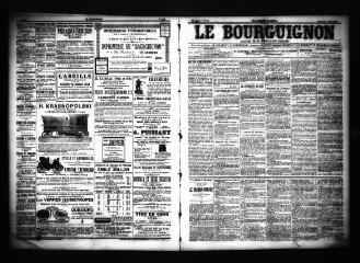 3 vues  - Le Bourguignon : journal de la démocratie radicale, n° 185, mercredi 7 août 1901 (ouvre la visionneuse)