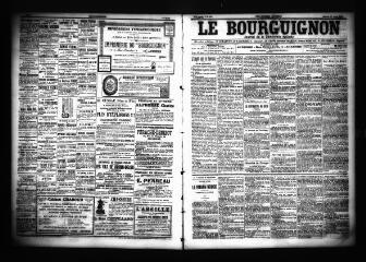 3 vues  - Le Bourguignon : journal de la démocratie radicale, n° 193, samedi 17 août 1901 (ouvre la visionneuse)