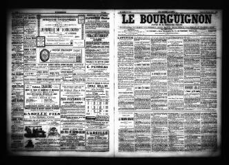 3 vues  - Le Bourguignon : journal de la démocratie radicale, n° 198, vendredi 23 août 1901 (ouvre la visionneuse)