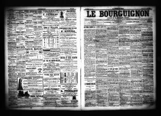 3 vues  - Le Bourguignon : journal de la démocratie radicale, n° 199, samedi 24 août 1901 (ouvre la visionneuse)