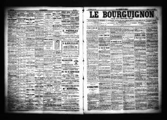 3 vues  - Le Bourguignon : journal de la démocratie radicale, n° 201, mardi 27 août 1901 (ouvre la visionneuse)