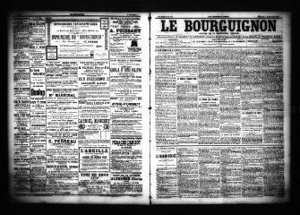 3 vues  - Le Bourguignon : journal de la démocratie radicale, n° 208, mercredi 4 septembre 1901 (ouvre la visionneuse)