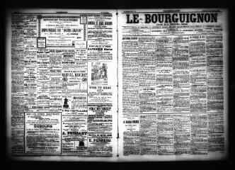 3 vues  - Le Bourguignon : journal de la démocratie radicale, n° 212, dimanche 8 septembre 1901 (ouvre la visionneuse)
