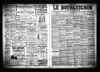 3 vues  - Le Bourguignon : journal de la démocratie radicale, n° 220, mercredi 18 septembre 1901 (ouvre la visionneuse)