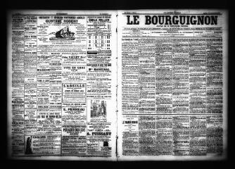 3 vues  - Le Bourguignon : journal de la démocratie radicale, n° 229, samedi 28 septembre 1901 (ouvre la visionneuse)