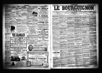 3 vues  - Le Bourguignon : journal de la démocratie radicale, n° 240, vendredi 11 octobre 1901 (ouvre la visionneuse)