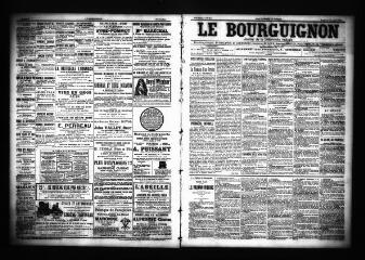 3 vues  - Le Bourguignon : journal de la démocratie radicale, n° 251, jeudi 24 octobre 1901 (ouvre la visionneuse)