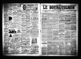 3 vues  - Le Bourguignon : journal de la démocratie radicale, n° 252, vendredi 25 octobre 1901 (ouvre la visionneuse)