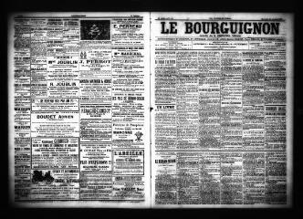 3 vues  - Le Bourguignon : journal de la démocratie radicale, n° 256, mercredi 30 octobre 1901 (ouvre la visionneuse)
