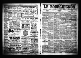 3 vues  - Le Bourguignon : journal de la démocratie radicale, n° 257, jeudi 31 octobre 1901 (ouvre la visionneuse)