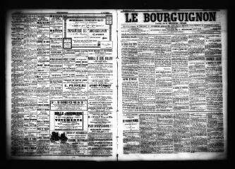3 vues  - Le Bourguignon : journal de la démocratie radicale, n° 259, samedi 2 novembre 1901 (ouvre la visionneuse)
