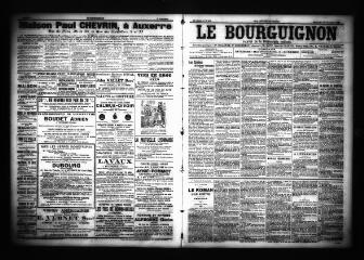 3 vues  - Le Bourguignon : journal de la démocratie radicale, n° 266, dimanche 10 novembre 1901 (ouvre la visionneuse)