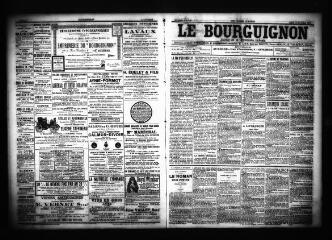3 vues  - Le Bourguignon : journal de la démocratie radicale, n° 269, jeudi 14 novembre 1901 (ouvre la visionneuse)