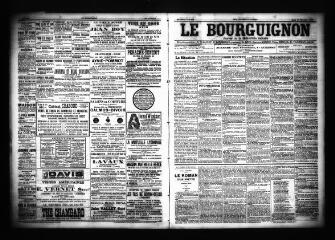 3 vues  - Le Bourguignon : journal de la démocratie radicale, n° 275, jeudi 21 novembre 1901 (ouvre la visionneuse)