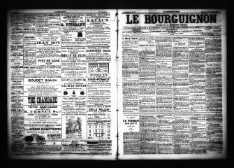 3 vues  - Le Bourguignon : journal de la démocratie radicale, n° 284, dimanche 1er décembre 1901 (ouvre la visionneuse)