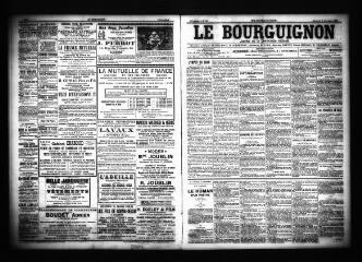 3 vues  - Le Bourguignon : journal de la démocratie radicale, n° 286, mercredi 4 décembre 1901 (ouvre la visionneuse)