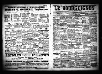 3 vues  - Le Bourguignon : journal de la démocratie radicale, n° 297, mardi 17 décembre 1901 (ouvre la visionneuse)