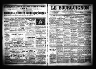 3 vues  - Le Bourguignon : journal de la démocratie radicale, n° 298, mercredi 18 décembre 1901 (ouvre la visionneuse)
