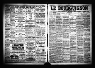 3 vues  - Le Bourguignon : journal de la démocratie radicale, n° 301, samedi 21 décembre 1901 (ouvre la visionneuse)