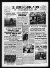 4 vues  - Le Bourguignon : grand quotidien régional illustré de la démocratie radicale-socialiste, n° 22, lundi 22 janvier 1940 (ouvre la visionneuse)