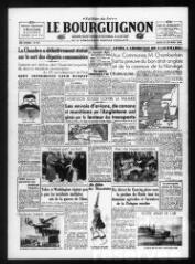 4 vues  - Le Bourguignon : grand quotidien régional illustré de la démocratie radicale-socialiste, n° 53, jeudi 22 février 1940 (ouvre la visionneuse)