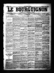 3 vues  - Le Bourguignon : journal de la démocratie radicale, n° 1, mercredi 1er janvier 1902 (ouvre la visionneuse)