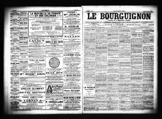 3 vues  - Le Bourguignon : journal de la démocratie radicale, n° 7, jeudi 9 janvier 1902 (ouvre la visionneuse)