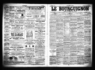 3 vues  - Le Bourguignon : journal de la démocratie radicale, n° 10, dimanche 12 janvier 1902 (ouvre la visionneuse)