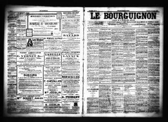 3 vues  - Le Bourguignon : journal de la démocratie radicale, n° 12, mercredi 15 janvier 1902 (ouvre la visionneuse)