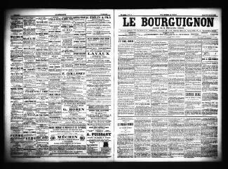 3 vues  - Le Bourguignon : journal de la démocratie radicale, n° 23, mardi 28 janvier 1902 (ouvre la visionneuse)
