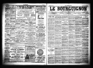 3 vues  - Le Bourguignon : journal de la démocratie radicale, n° 24, jeudi 30 janvier 1902 (ouvre la visionneuse)