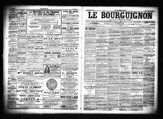 3 vues  - Le Bourguignon : journal de la démocratie radicale, n° 30, jeudi 6 février 1902 (ouvre la visionneuse)