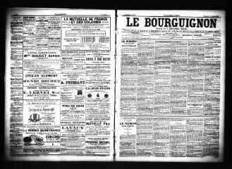3 vues  - Le Bourguignon : journal de la démocratie radicale, n° 33, dimanche 9 février 1902 (ouvre la visionneuse)