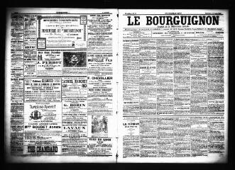 3 vues  - Le Bourguignon : journal de la démocratie radicale, n° 35, mercredi 12 février 1902 (ouvre la visionneuse)