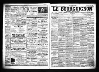 3 vues  - Le Bourguignon : journal de la démocratie radicale, n° 43, vendredi 21 février 1902 (ouvre la visionneuse)
