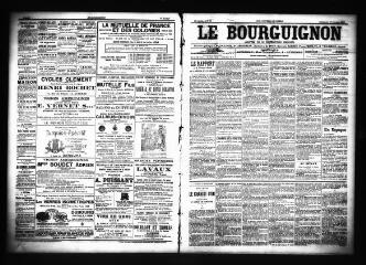 3 vues  - Le Bourguignon : journal de la démocratie radicale, n° 45, dimanche 23 février 1902 (ouvre la visionneuse)