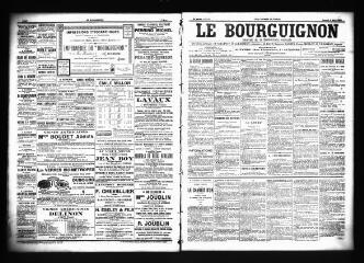 3 vues  - Le Bourguignon : journal de la démocratie radicale, n° 56, samedi 8 mars 1902 (ouvre la visionneuse)
