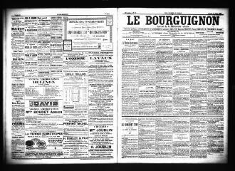 3 vues  - Le Bourguignon : journal de la démocratie radicale, n° 62, samedi 15 mars 1902 (ouvre la visionneuse)