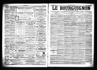 3 vues  - Le Bourguignon : journal de la démocratie radicale, n° 68, samedi 22 mars 1902 (ouvre la visionneuse)