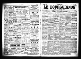 3 vues  - Le Bourguignon : journal de la démocratie radicale, n° 74, samedi 29 mars 1902 (ouvre la visionneuse)