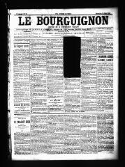 3 vues  - Le Bourguignon : journal de la démocratie radicale, n° 75, dimanche 30 mars 1902 (ouvre la visionneuse)