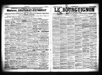 3 vues  - Le Bourguignon : journal de la démocratie radicale, n° 76, mercredi 2 avril 1902 (ouvre la visionneuse)