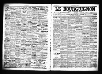 3 vues  - Le Bourguignon : journal de la démocratie radicale, n° 90, mardi 15 avril 1902 (ouvre la visionneuse)