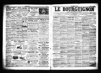 3 vues  - Le Bourguignon : journal de la démocratie radicale, n° 109, mercredi 7 mai 1902 (ouvre la visionneuse)