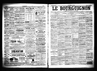 3 vues  - Le Bourguignon : journal de la démocratie radicale, n° 112, samedi 10 mai 1902 (ouvre la visionneuse)