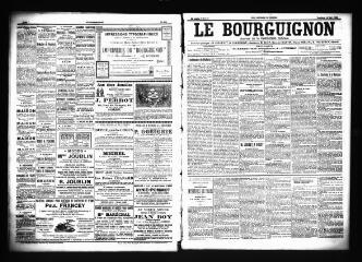 3 vues  - Le Bourguignon : journal de la démocratie radicale, n° 117, vendredi 16 mai 1902 (ouvre la visionneuse)