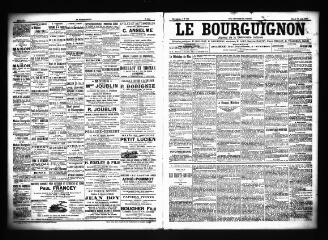 3 vues  - Le Bourguignon : journal de la démocratie radicale, n° 137, mardi 10 juin 1902 (ouvre la visionneuse)