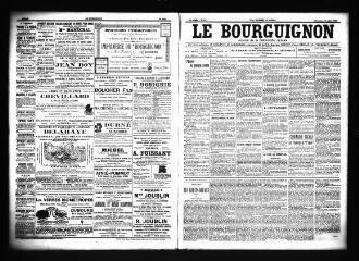 3 vues  - Le Bourguignon : journal de la démocratie radicale, n° 142, dimanche 15 juin 1902 (ouvre la visionneuse)