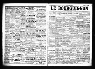 3 vues  - Le Bourguignon : journal de la démocratie radicale, n° 146, vendredi 20 juin 1902 (ouvre la visionneuse)